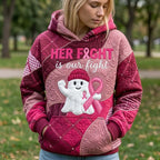 Her Fight Ghost hoodie, all-over print