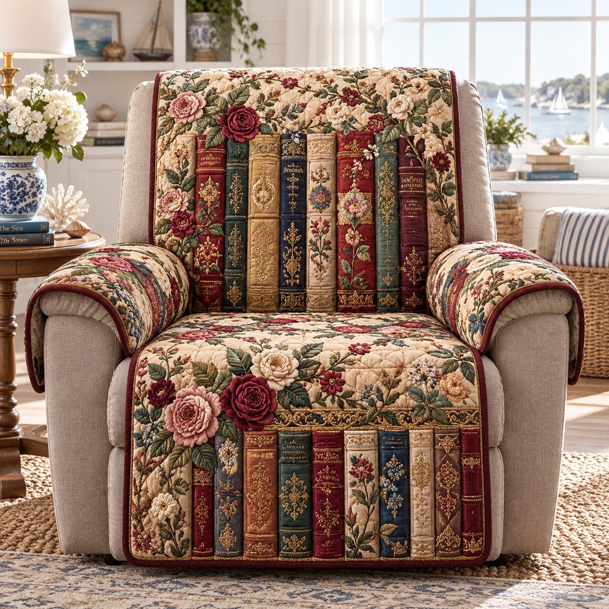 Heritage Book Collection Sofa Cover