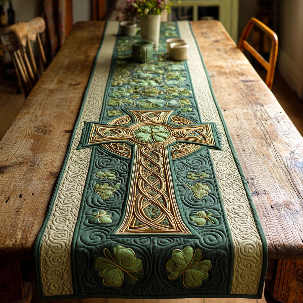 Heritage Celtic Cross Table Runner