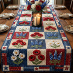 Heritage Flowers Table Runner