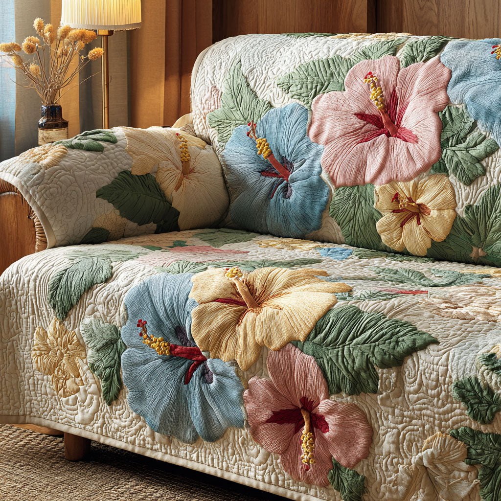 Hibiscus Dream Sofa Cover