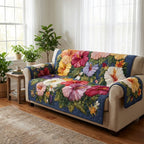 Hibiscus Haze Sofa Cover