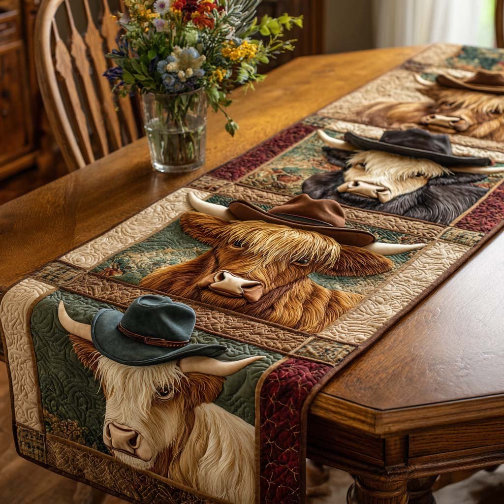 Highland Wrangler Table Runner