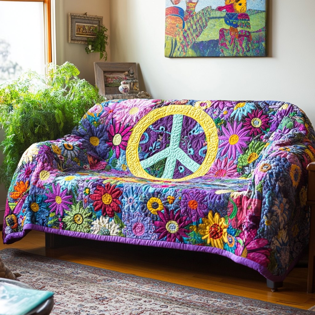 Hippie Joy Sofa Cover
