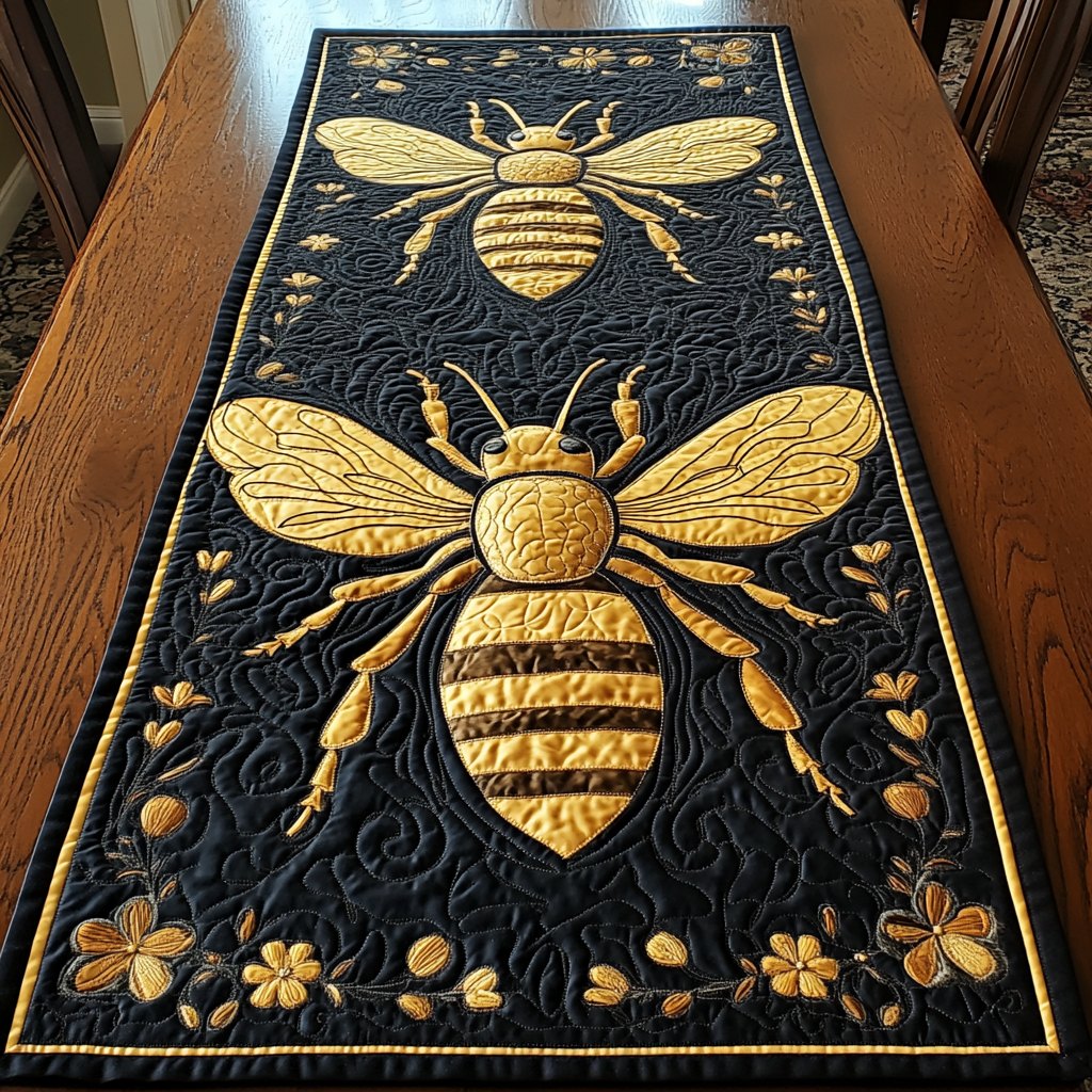 Hive of Happiness Table Runner