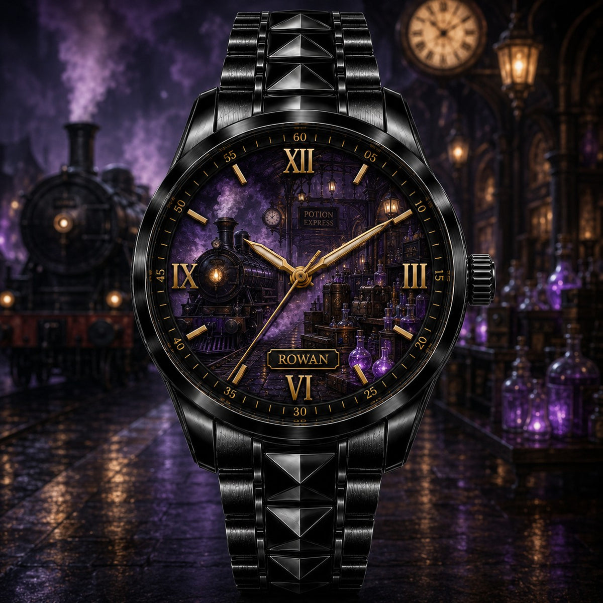 Custom Potion Express Watch — personalized with a custom name