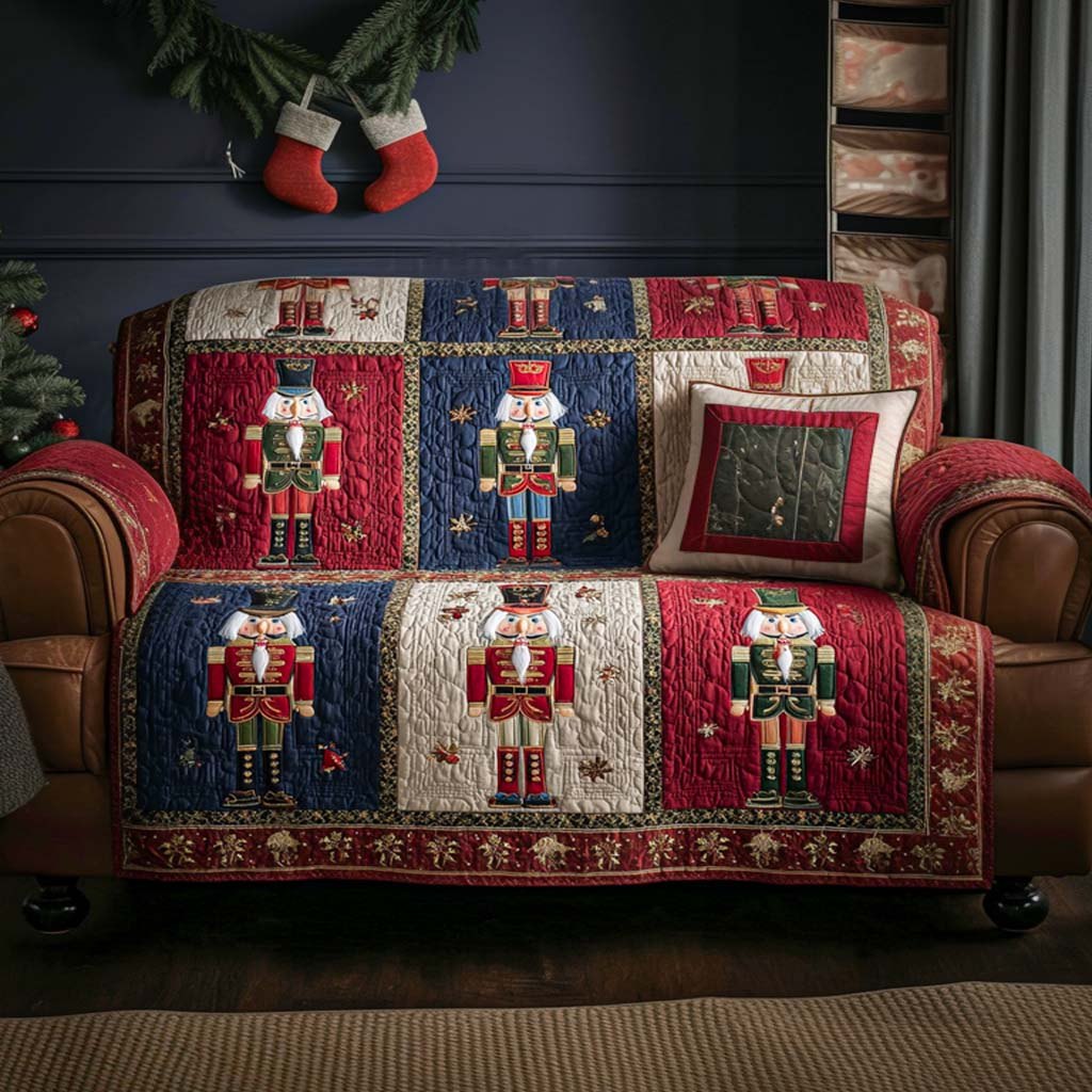 Holiday Blessings Sofa Cover