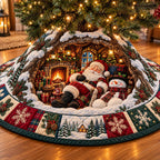 Holiday Character Christmas Tree Skirt