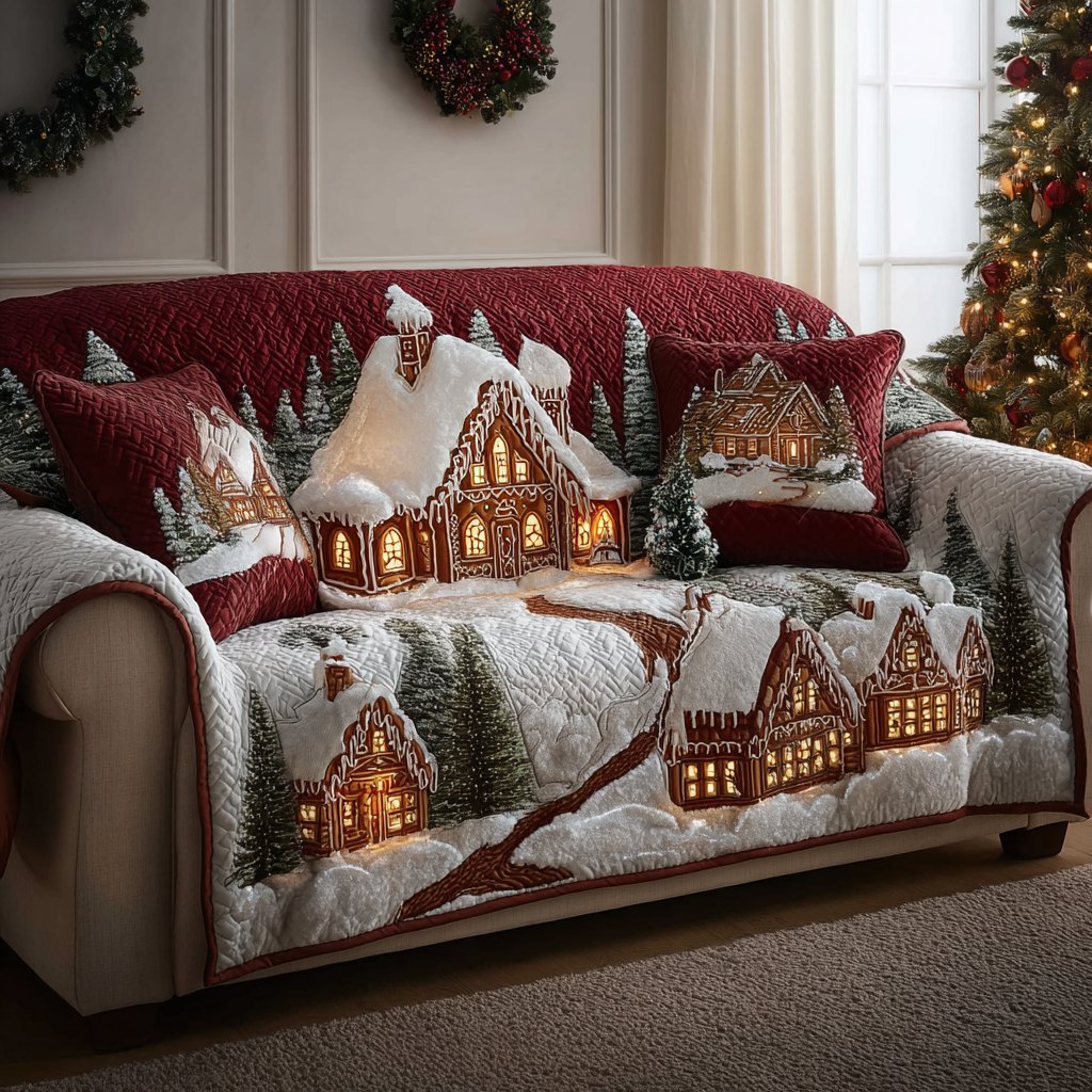 Holiday Cottage Sofa Cover