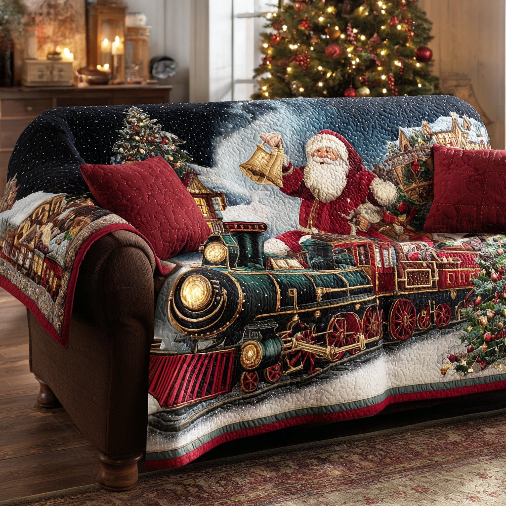 Holiday Express Route Sofa Cover