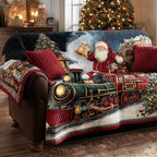 Holiday Express Route Sofa Cover