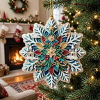 Holiday Fantasy Garden Christmas Ornament