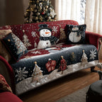 Holiday Frosting Sofa Cover