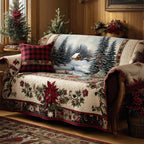 Holiday Miracle Sofa Cover