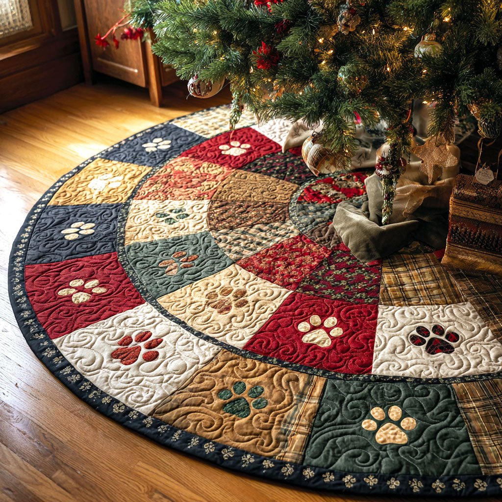 Holiday Path Christmas Tree Skirt