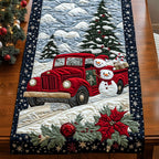 Holiday Paws and Wheels Table Runner