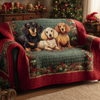 Holiday Paws Trio Sofa Cover