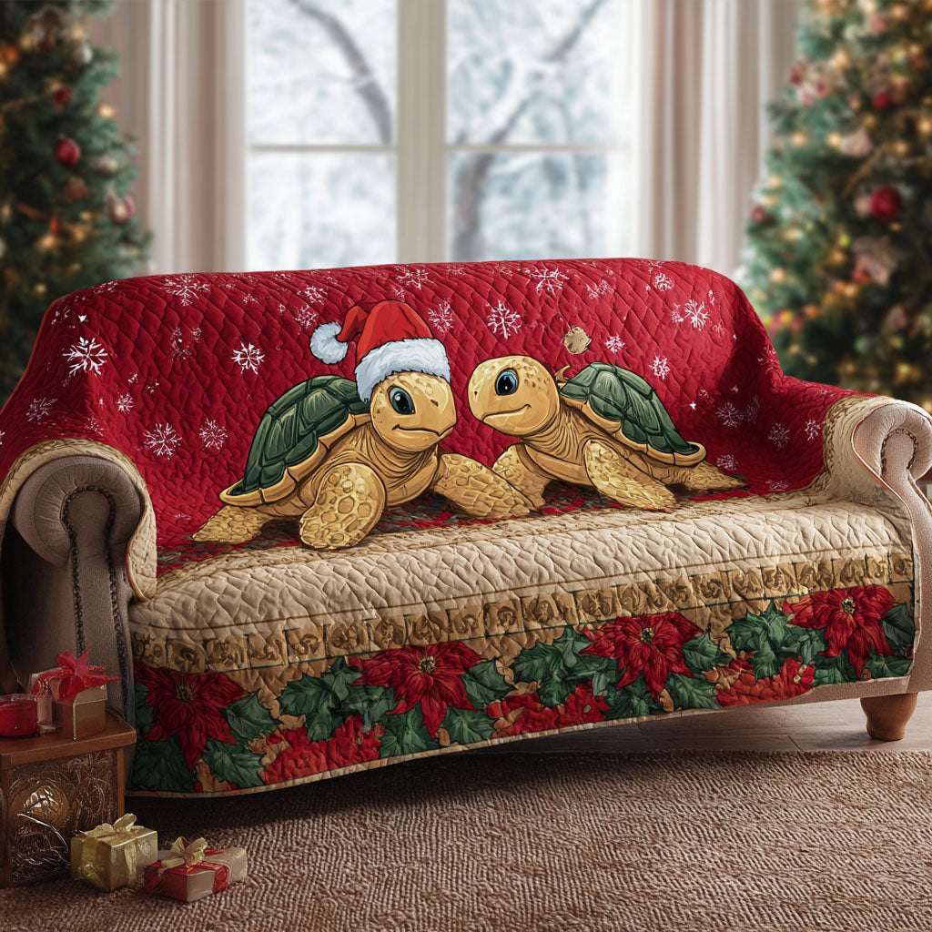 Holiday Shore Turtle Sofa Cover