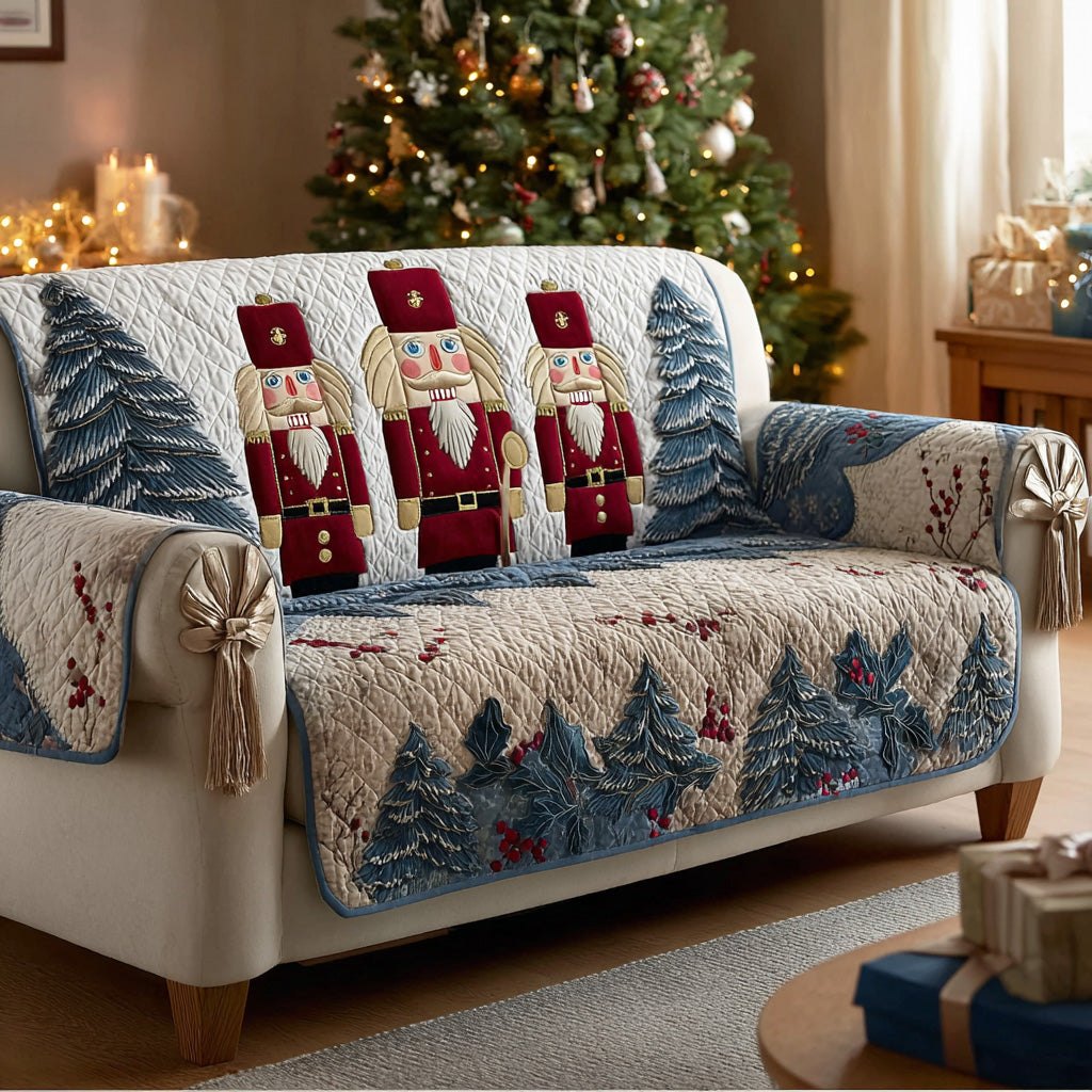 Holiday Soldier Sofa Cover