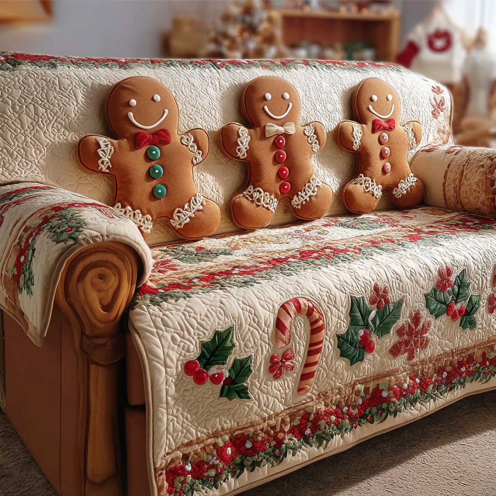 Holiday Spice Sofa Cover