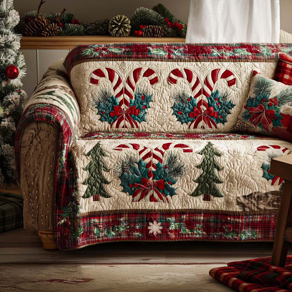 Holiday Spirit Sofa Cover