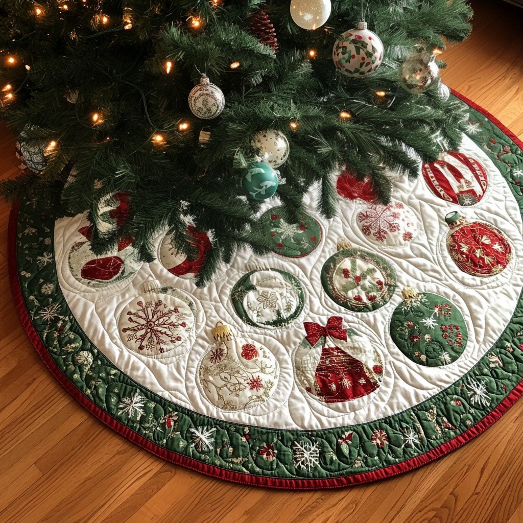 Holiday Splendor Christmas Tree Skirt