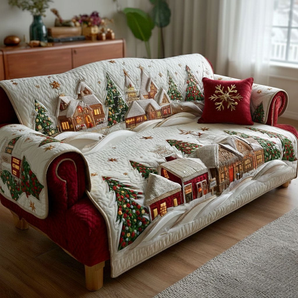 Holiday Village Dream Sofa Cover