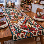 Holiday Village Express Table Runner