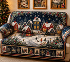 Holiday Village Sofa Cover