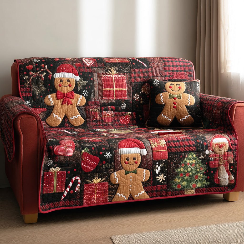 Holiday Warm Wishes Sofa Cover
