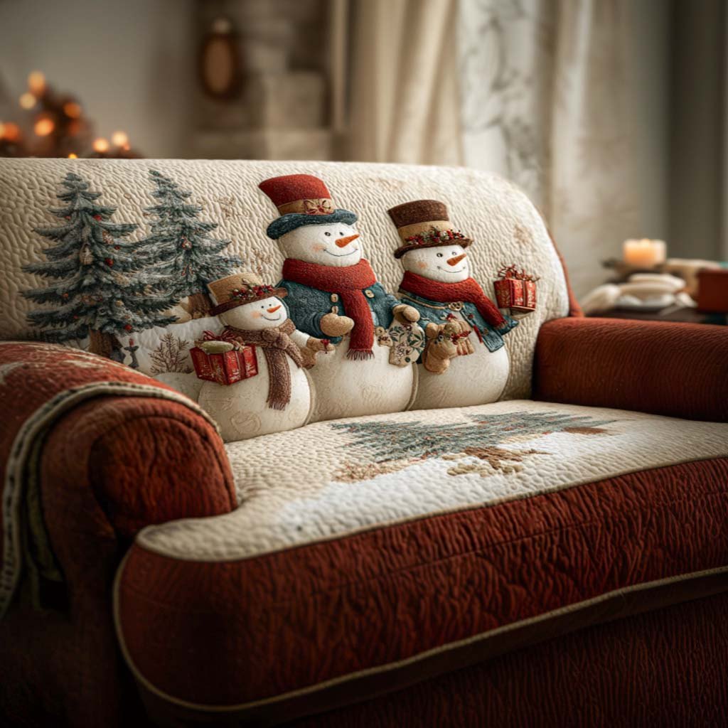 Holiday Whimsy Sofa Cover