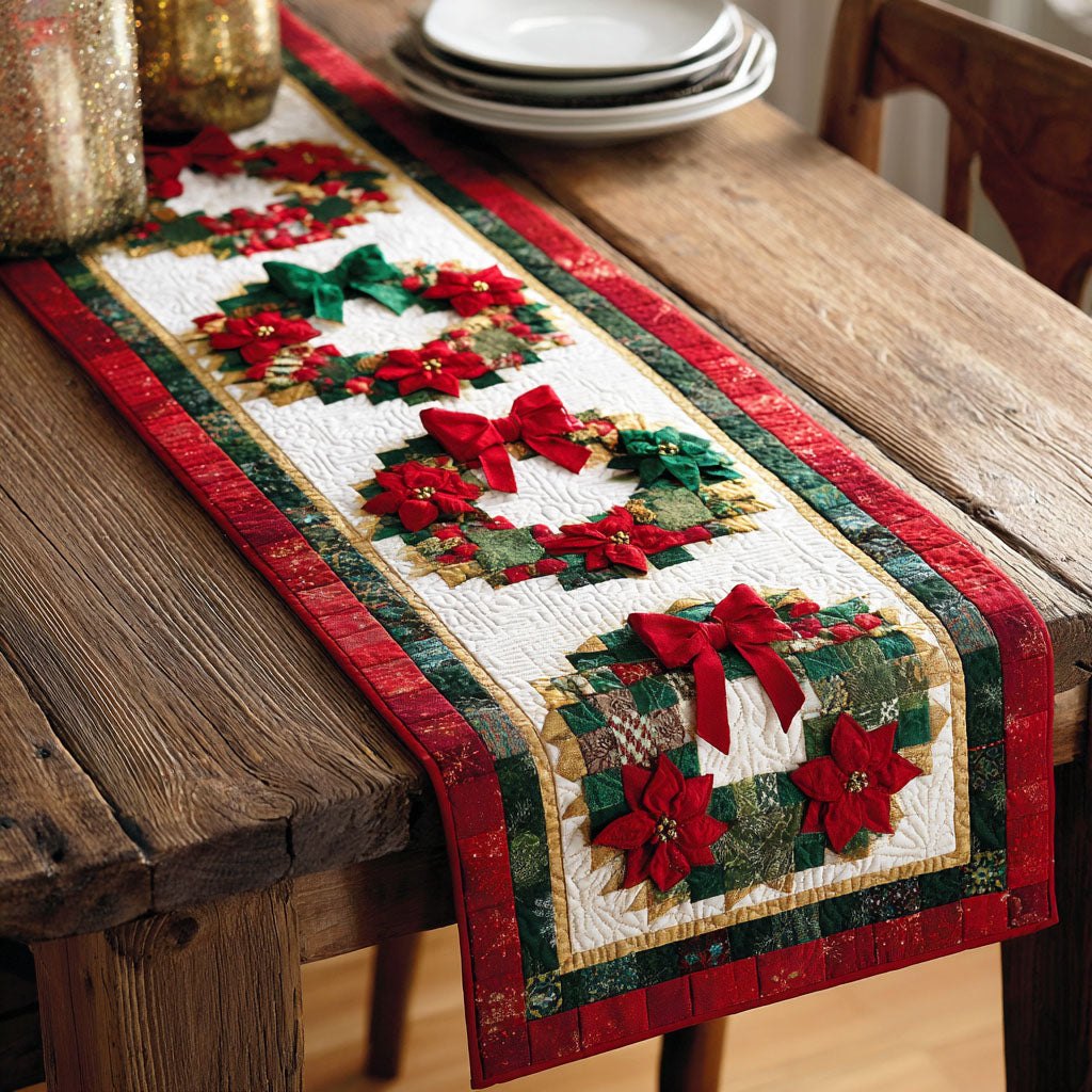 Holly Berry Table Runner