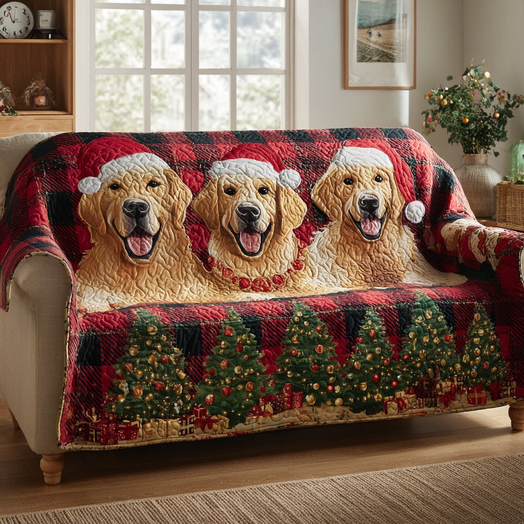 Holly Golden Retriever Sofa Cover