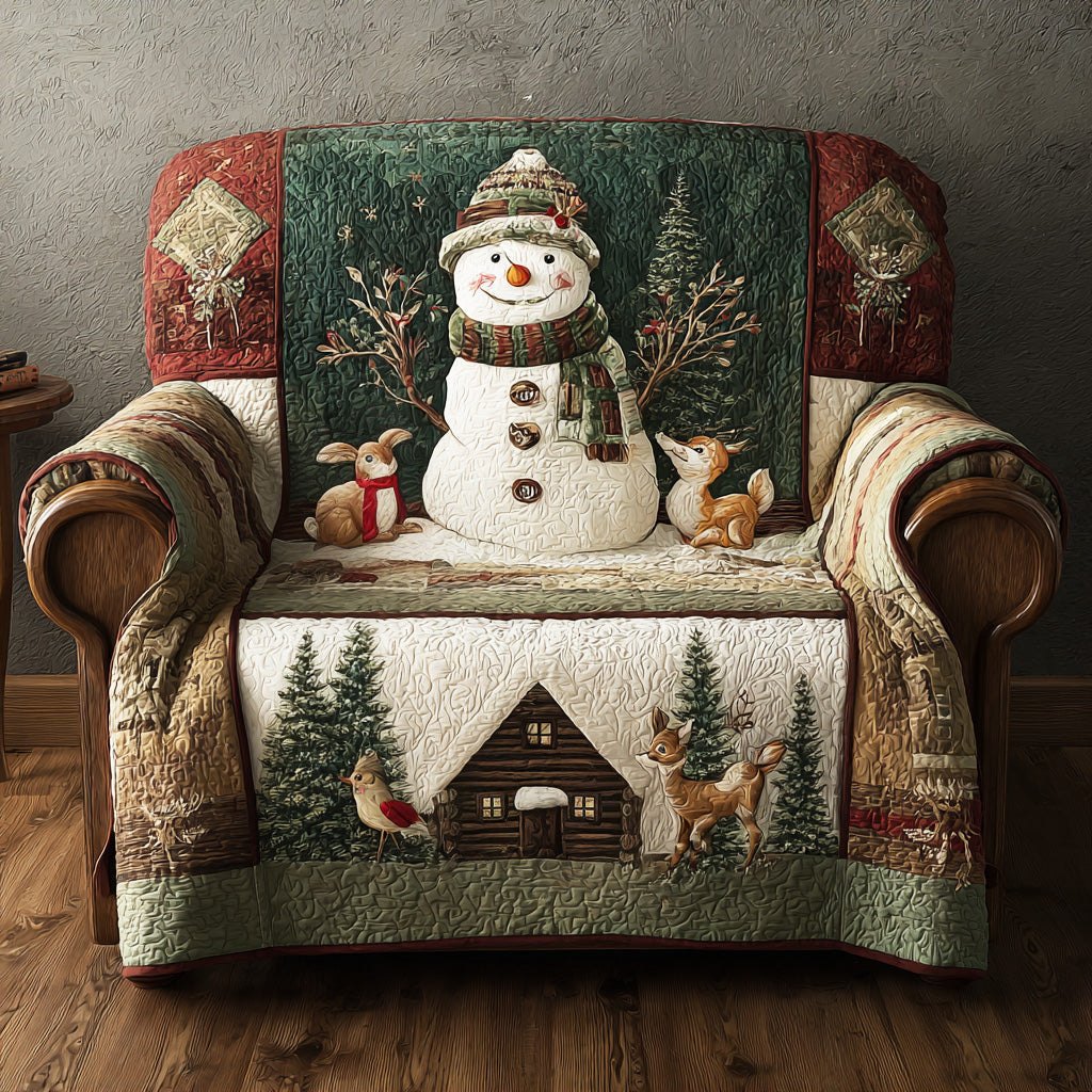 Holly Snowlight Town Sofa Cover