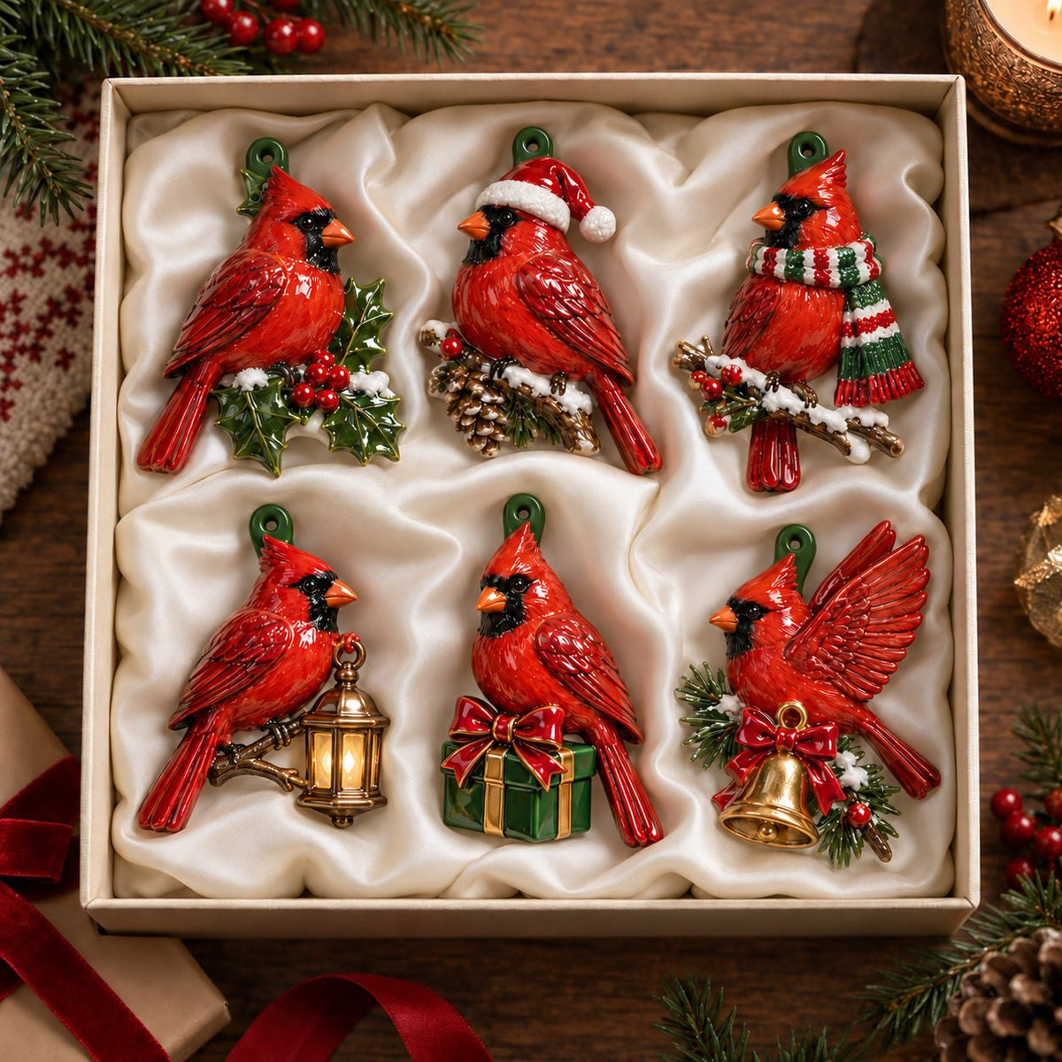 Holy Cardinal Ornament Gift Set