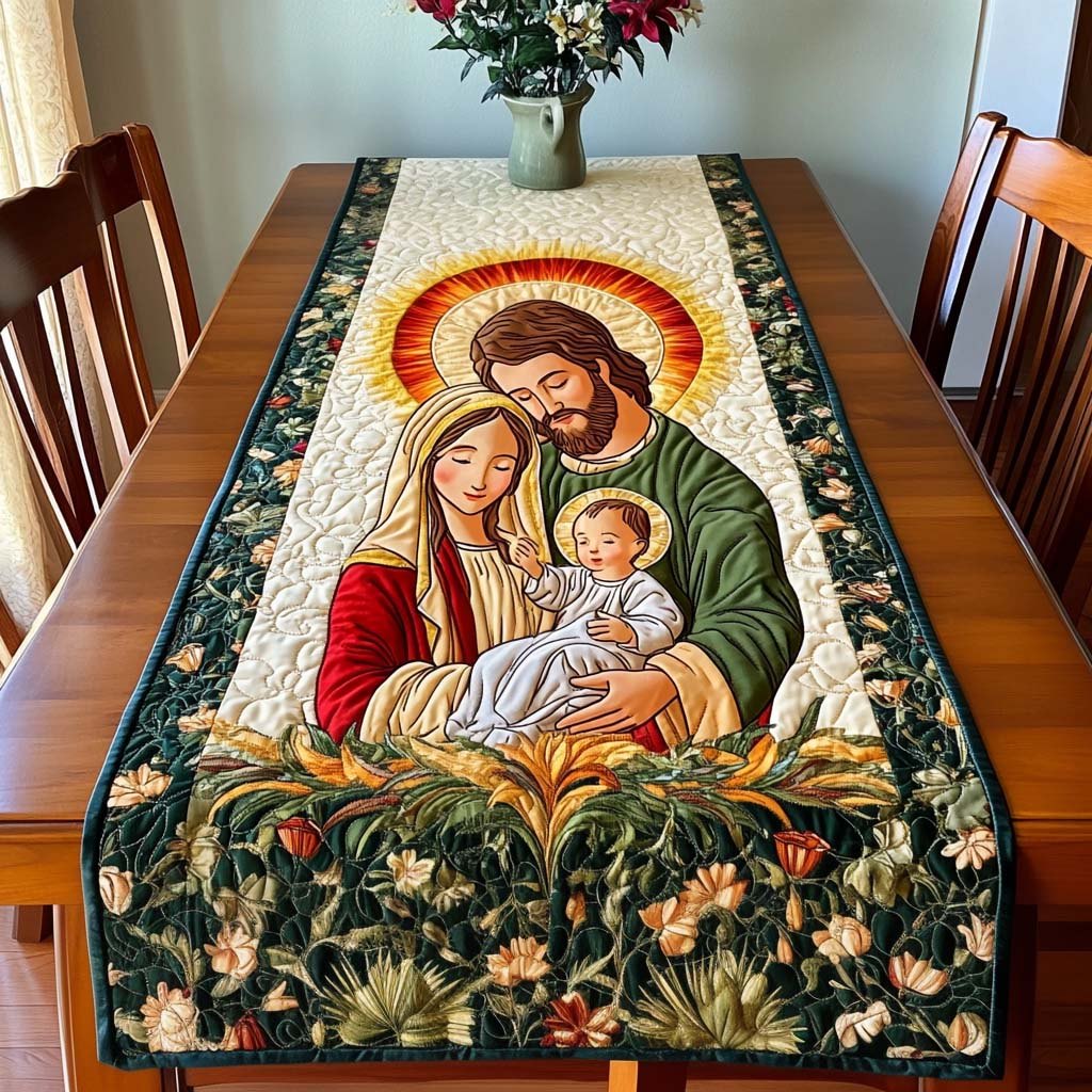 Holy Family Light Table Runner