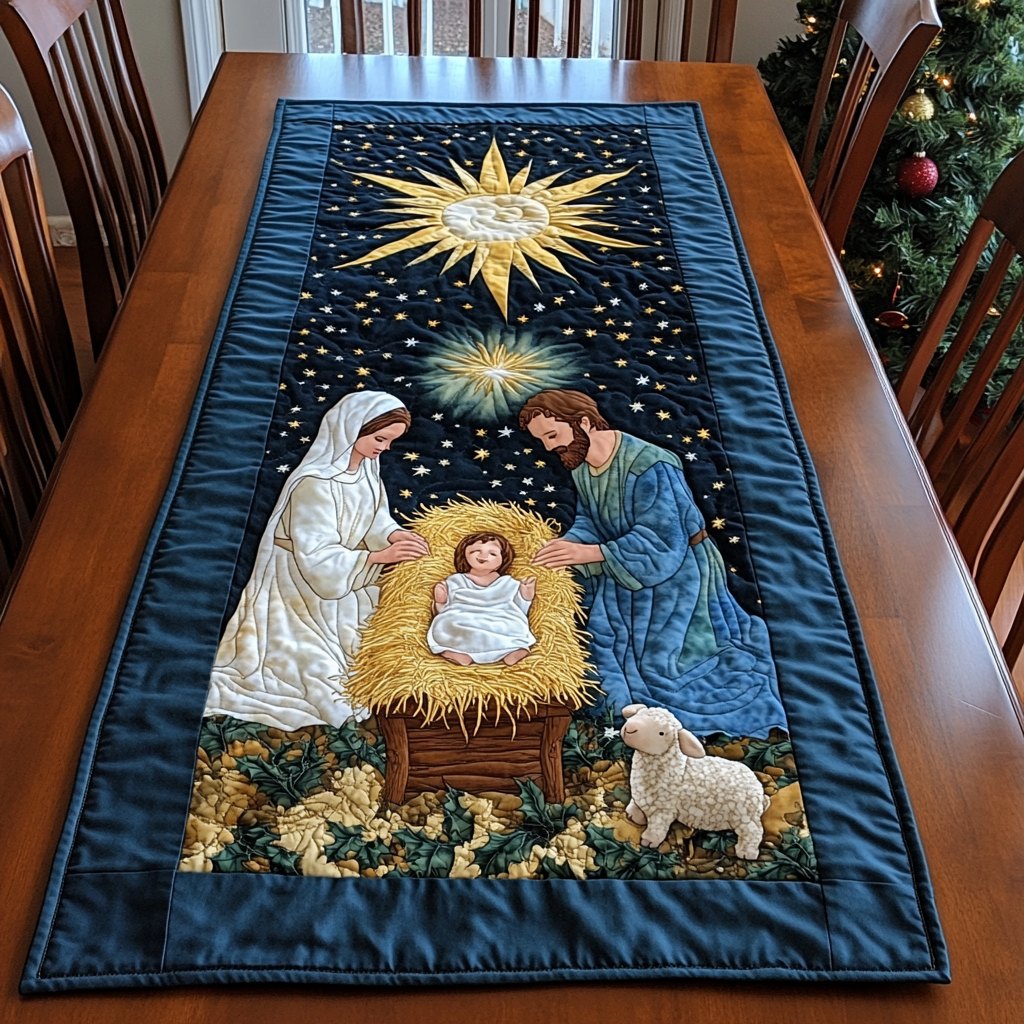 Holy Family Serenity Table Runner