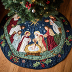Holy Gathering Christmas Tree Skirt