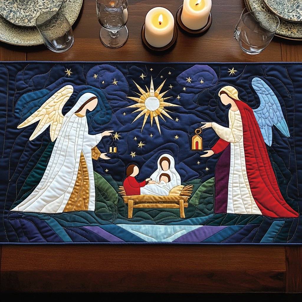 Holy Light Blessing Table Runner