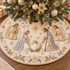 Holy Night Christmas Tree Skirt