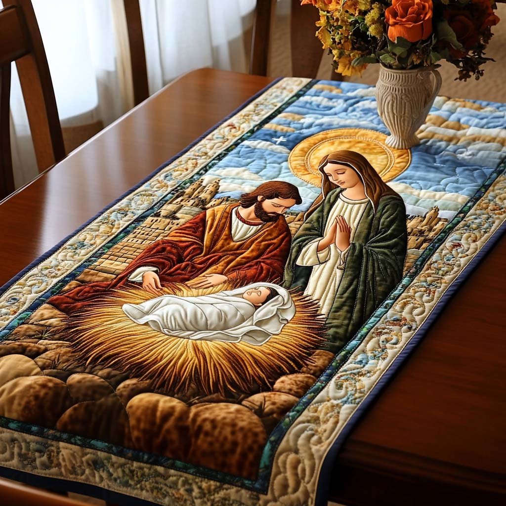 Holy Night Vigil Table Runner