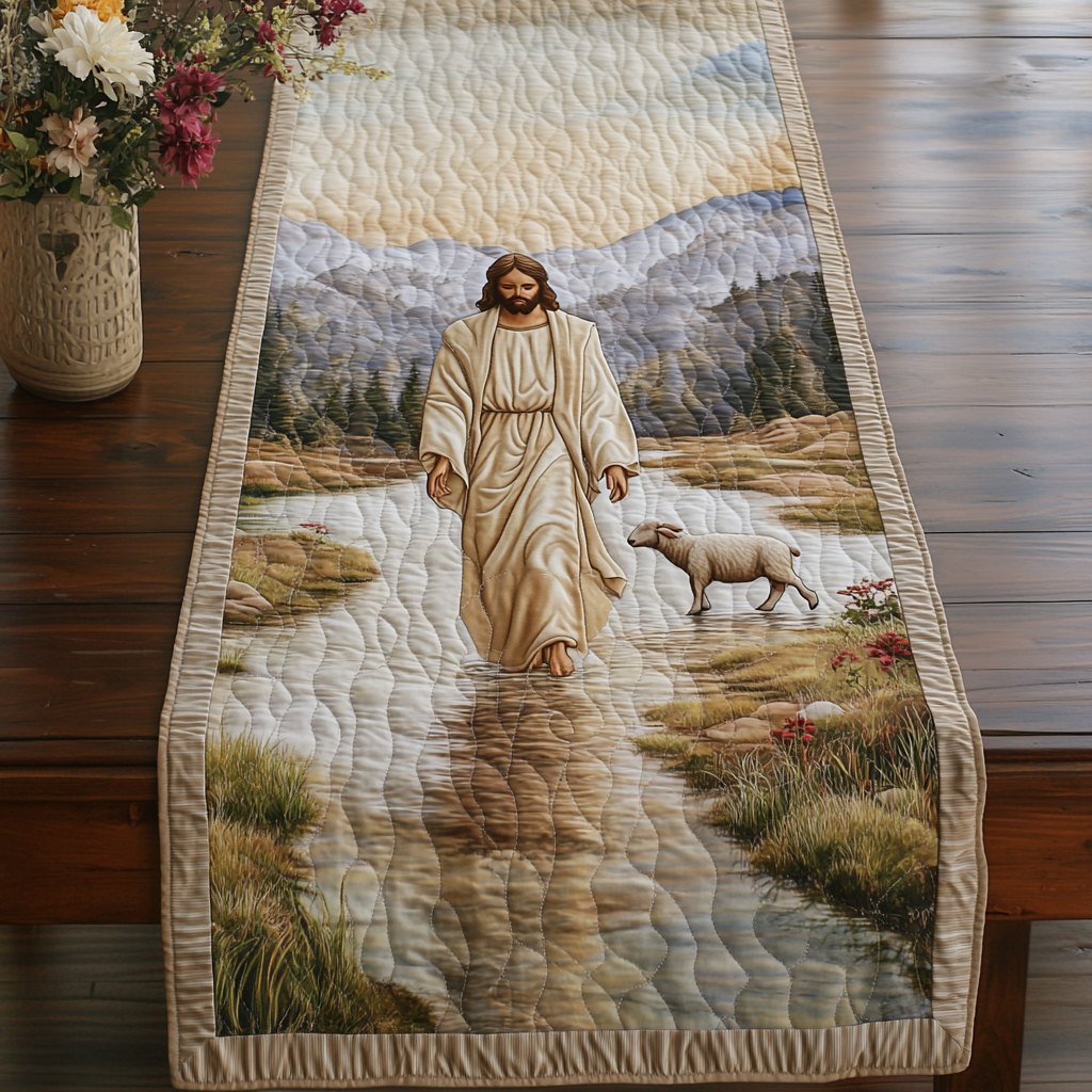 Holy Shepherd Table Runner