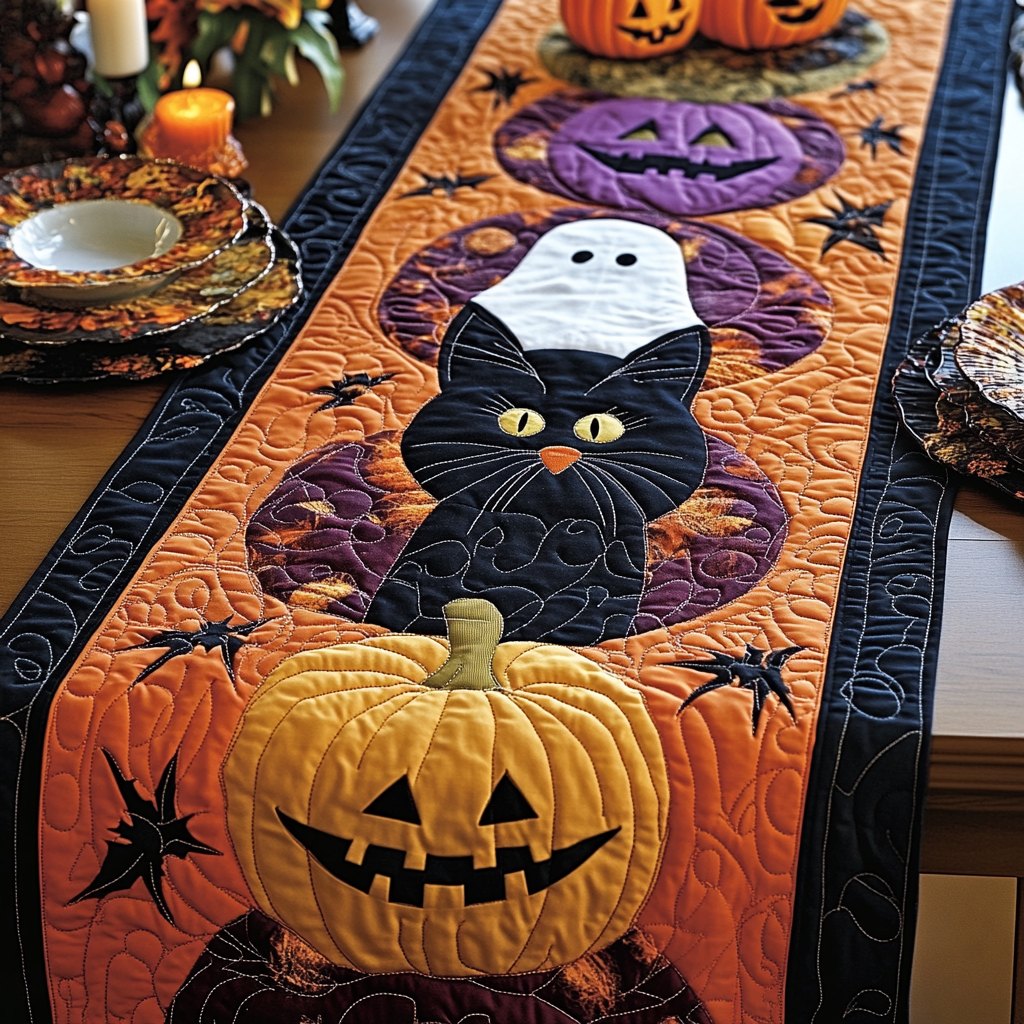 Home Sweet Haunted Home Table Runner