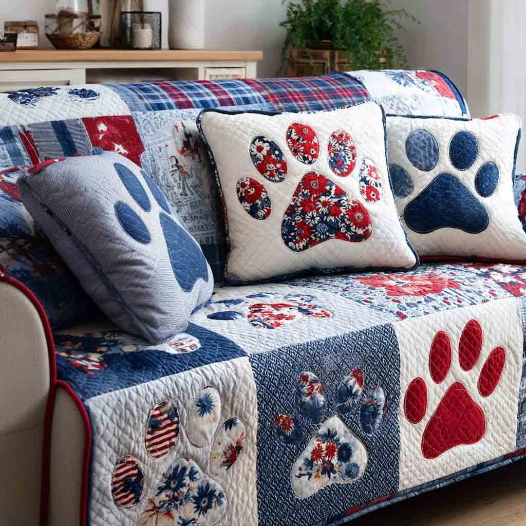 Homebound Paws V2 Sofa Cover