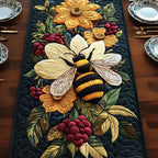 Honeycomb Garden Delight Table Runner