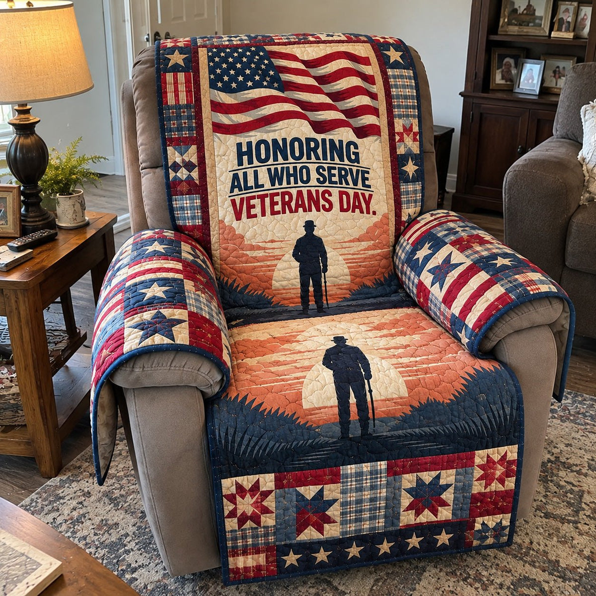 Honoring All Who Serve Sofa Cover
