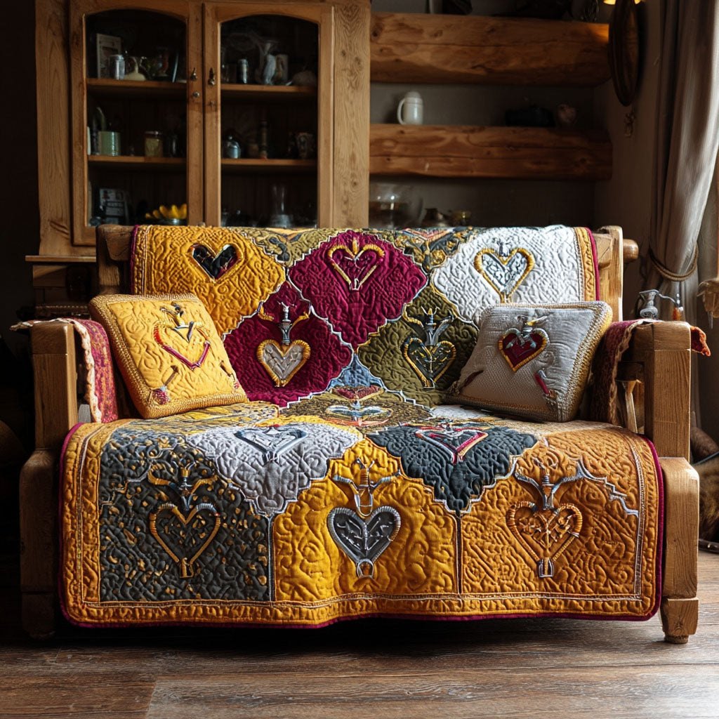Hooked on Memories Sofa Cover