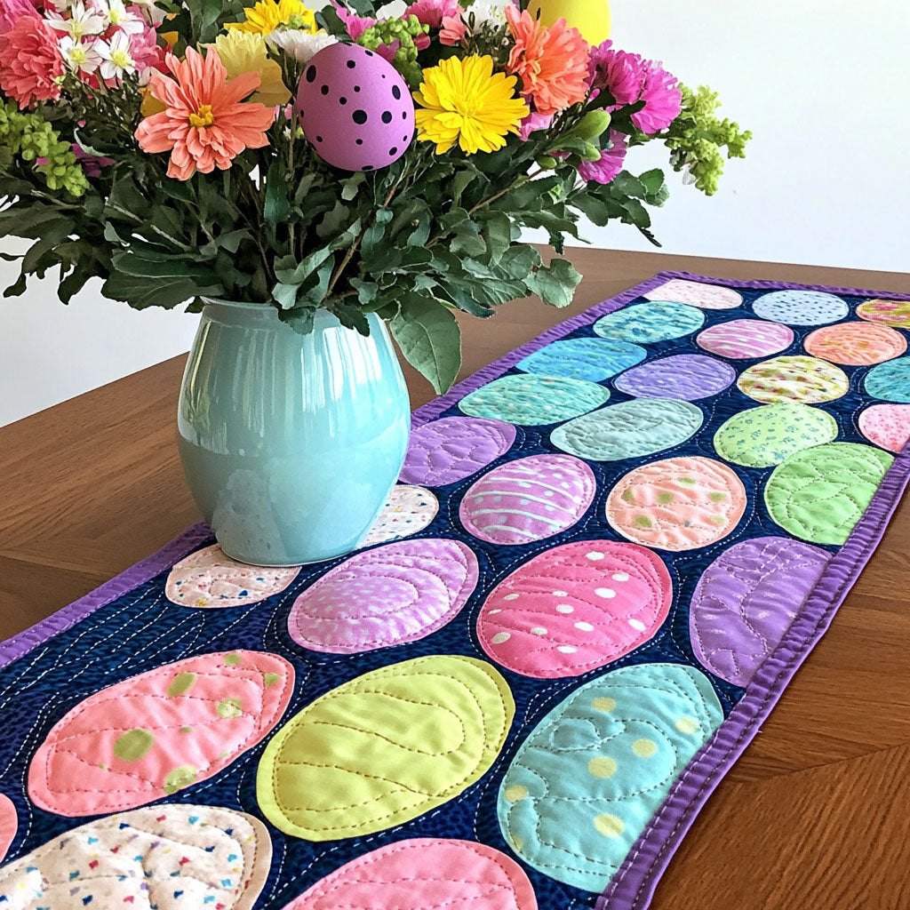 Hoppy Easter Delight Table Runner