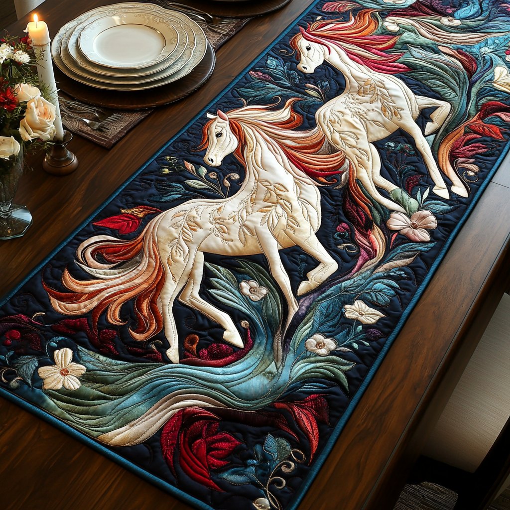 Horse Journey Table Runner