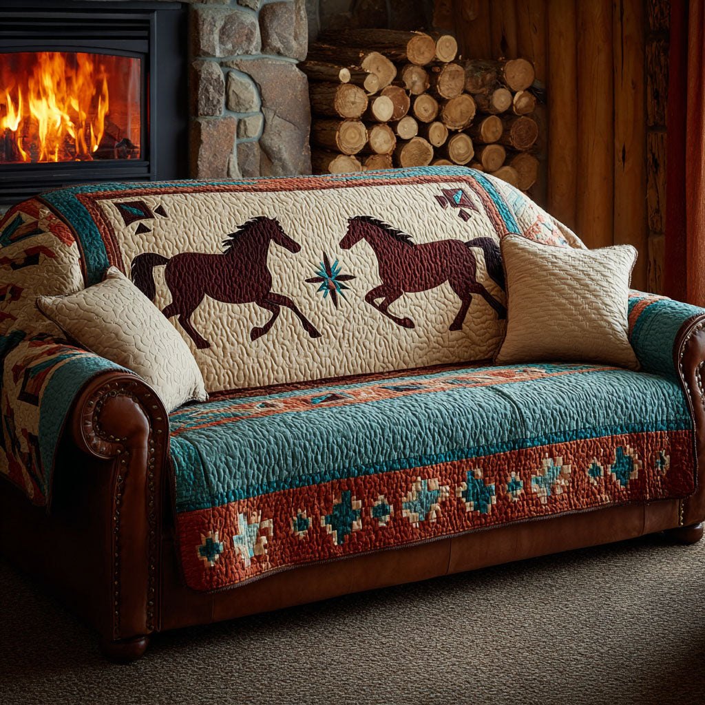 Horse Land Sofa Cover